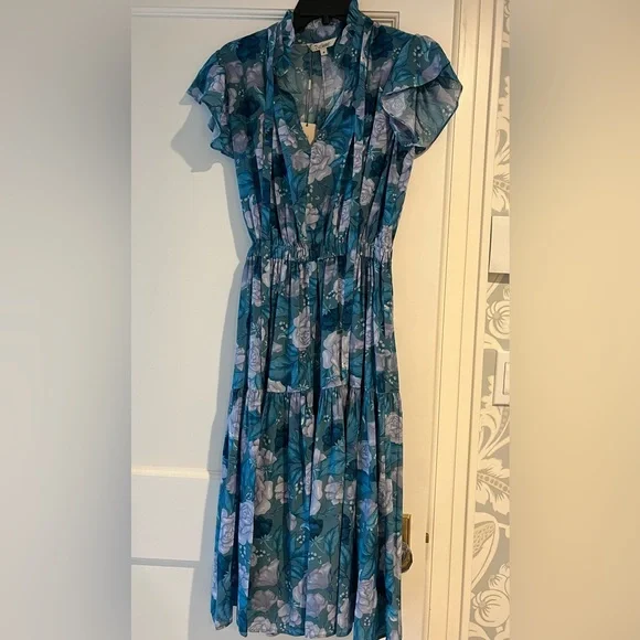 tucker silk dress Allyson Dress in Silk | Blue Moss Lace